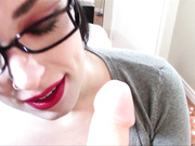Laila Love Sensual dildo bj