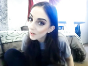 cute Webcam girl with black nail BST