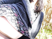 Eevee Frost - masturbating in a park on a sunday - Private video