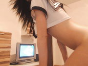 MyFreeCams Model - Giuliahoot - Crop Top and Skirt - Part 1