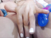 XOMorgan Dildo Cumshow