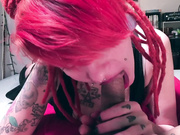 Teen W SPLIT TONGUE Gives The Most Unique Sloppy Blowjob I Have Ever Seen 1080p