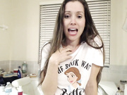Shower Hairwashing Then Masturbating In BedNovember 2, 2017