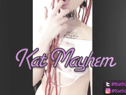 Gorgeous Tattooed Emo Slut In Purple Stockings Sucks Like A PRO & Swallows 1080p