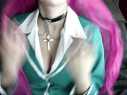 XFuukaX - Vampire Girl Moka Akashiya Rewards You - squirt