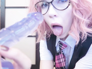 Deepbunnyhole - Cute School Girl Deepthroat - PREMIUM