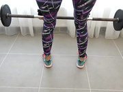 CarryLight - Step brother grinding and cums on yoga pants step sister while working out