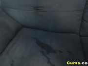 Busty Blonde Babe Dildoing Pussy on Cam