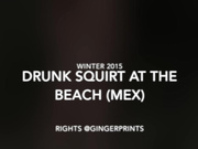 GingerMFC Drunk squirt at the beach premium