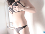 Lana Kendrick - Black Swirl Bra 1