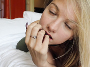 Lily Ivy - Messy Blowjob in Amsterdam