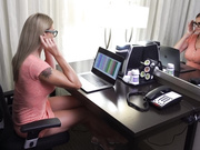 JennyJinx - Boy Girl Secretary Asks For A Raise BJ - Premium Video