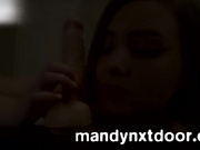 Mandy Kay bends over shakes her big booty wide ass whole ass
