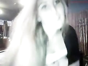 Blonde Flashing In Public Bar