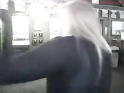 Blonde Flashing In Public Bar