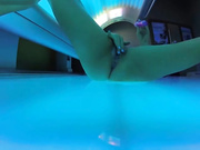 HaleyRyder - Tanning Bed Masturbation