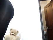 Chaturbate Saralovex in dark black pantyhose stripping naked