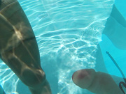 Ayumi Anime - BJ UNDER THE WATER - ASIAN FEET on PUBLIC