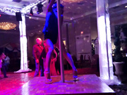 naughty1nextdoor - swinger club pole dancing for nye