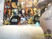 Tattooed YouTube Gamer Girl Dildo DP Masturbation Live