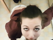 LeaSchwarz - Piss Deepthroat - Mit meiner Pisse im Maul geblasen
