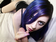 JadeSkye Teen Sucks Cock POV HD