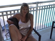 JennyJinx - Public Beach Balcony Masturbation Dildo