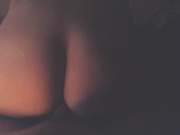 Cum glazed bum