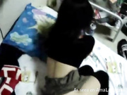 My Japanese GF loves having my dick in her tiny mouth and pussy