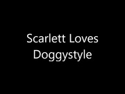 scarlettbelle doggystyle and facial