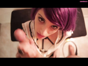 goth bitch blowjob