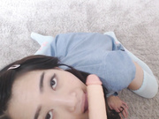 MissReinaT - POV BlowJob! Cute Pigtails!