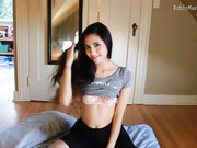 RobinMae - Strip Tease Cum