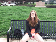 ManyVids - GINGERSPYCE - outdoor squirt mania gingerspyce