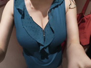 BF Cum in my mouth in a stores dressing room