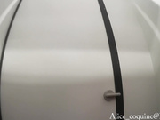 BF cums on my F Cup Boobs in the Fitting Room of a Store