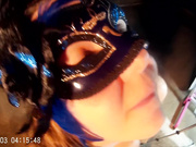 Blowjob on the roof BF cums on my face