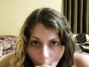 Ameliasky - Boy Girl First Blowjob - Premium Video