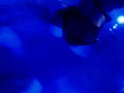 CrazyM naked hot tub