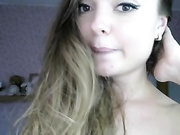 Beautiful Russian banana fuck