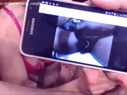 dirty talking wife gives blowjob