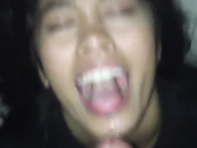 asian cum shot