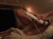 le_lea dildo and hitachi cum