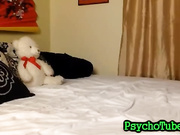 College Asian Toying Her Ass