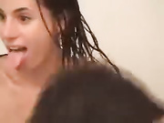 Couple fuck in shower