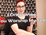 amberlily - wine feet worship 720p