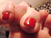 amberlily - wine feet worship 720p