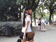 LittleSubGirl - Shameless Public Nudity and Squirting - Premium Video