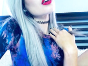 kerri kinglipgloss lipstick puckering fetish