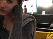 Cock sucking in public toilet